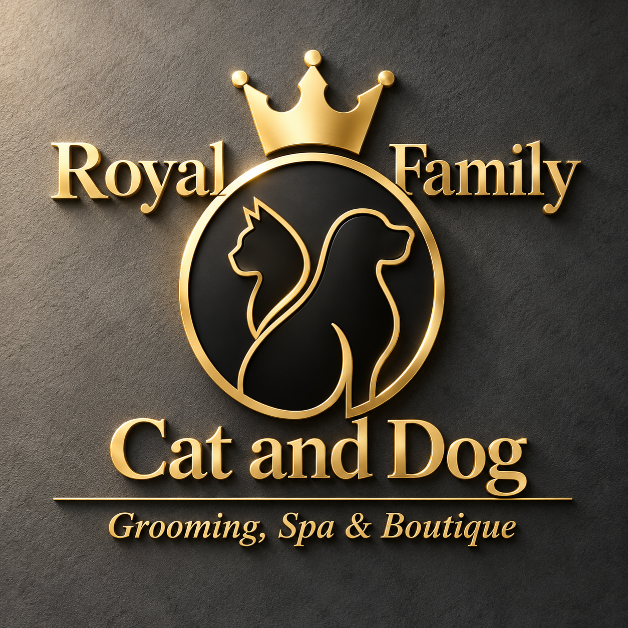Identidade Royal Family Cat and Dog